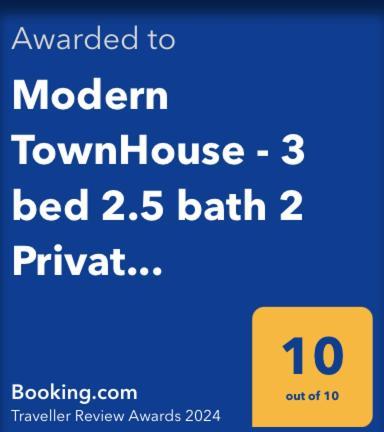 Modern Townhouse - 3 Bed 2.5 Bath 2 Private Gated Parking Villa Wellingborough Ngoại thất bức ảnh